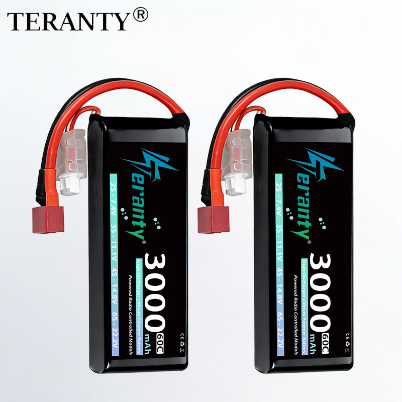 Rc Hobby Truck - TERANTY 2S 3000mAh Bateria Lipo 7.4V