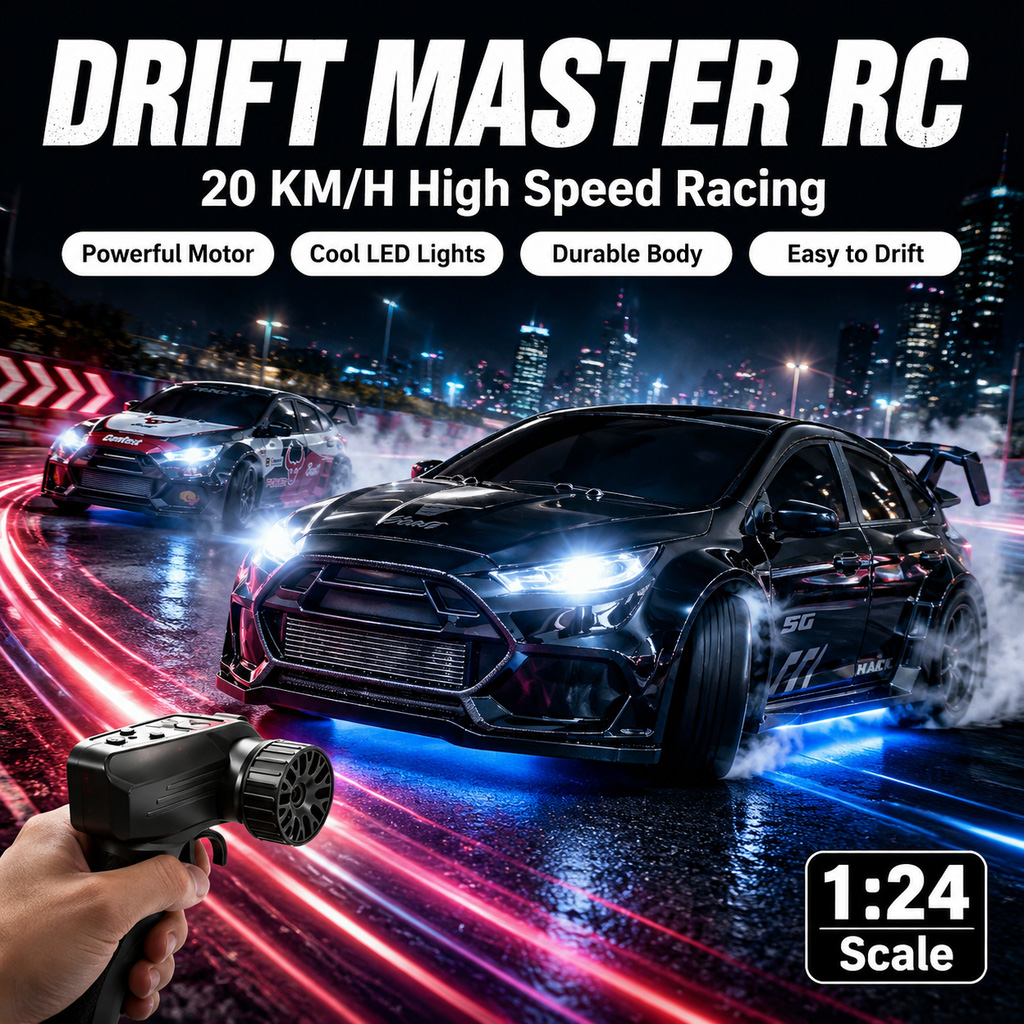 Rc Drift Car Brushless - Samochód RC 4WD do driftu w