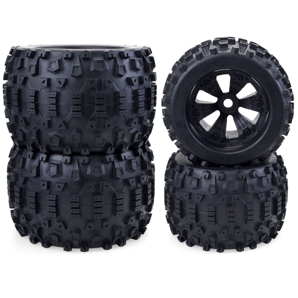Rc Truck Monster - 4 SZTUK 1/8 Koła Opony 170mm