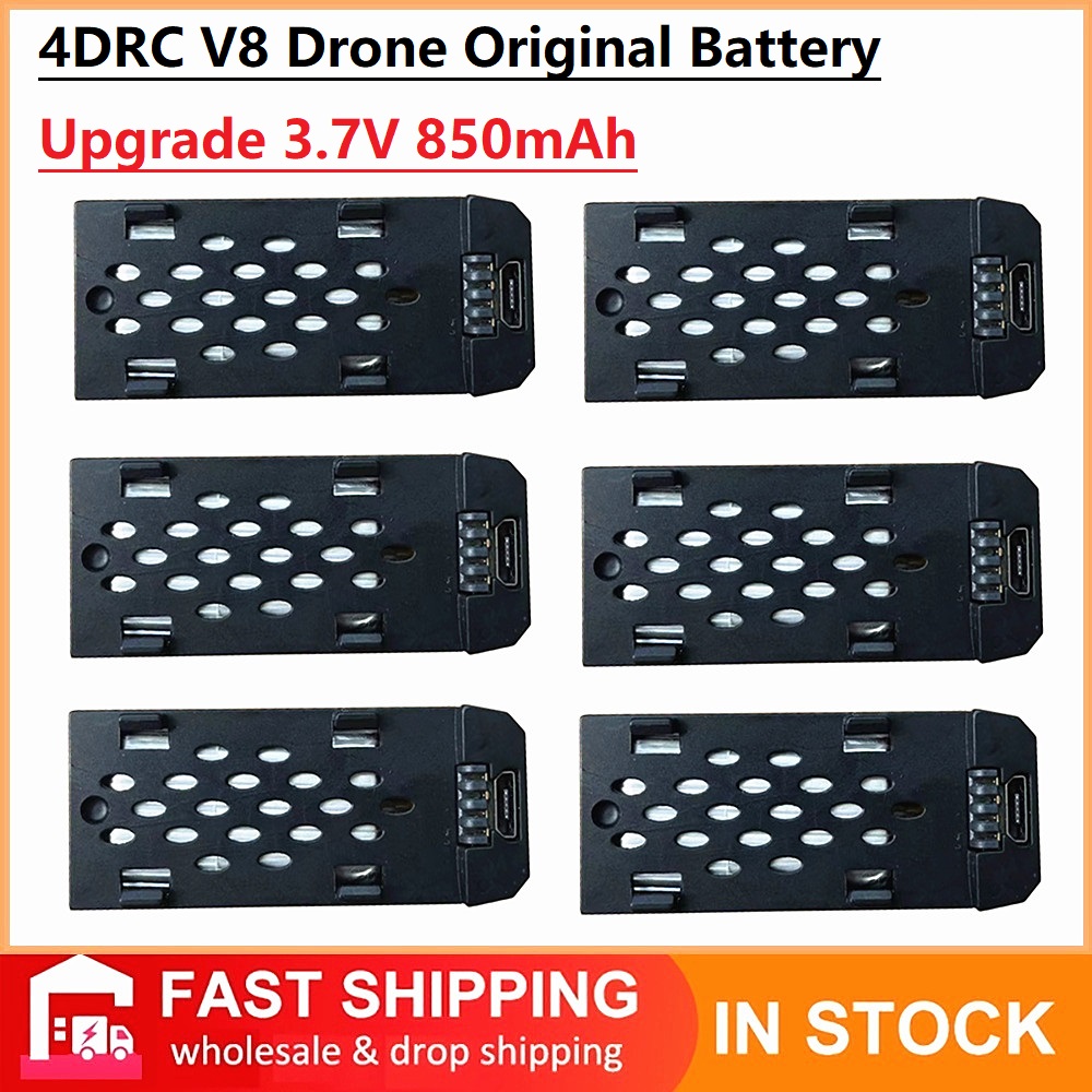 Top Rc Hobby Mini Xcub - 4DRC V8 Drone oryginalna bateria 3.7V