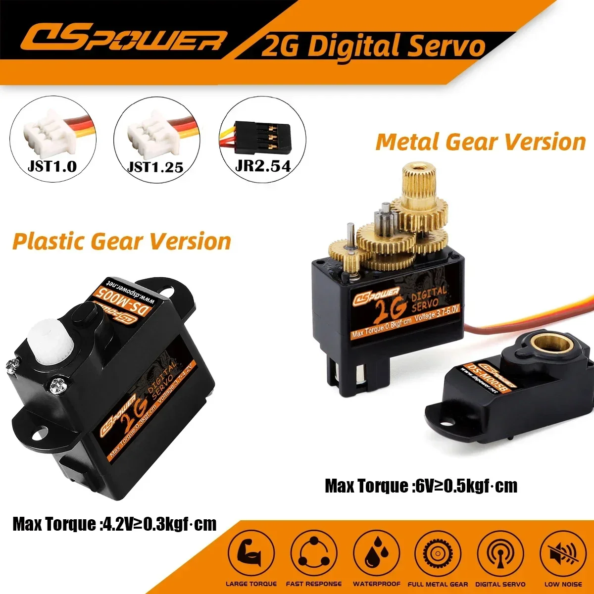 DSPOWER 2g plastikowy/metalowy – Top Rc Hobby Mini Xcub recenzja i cena