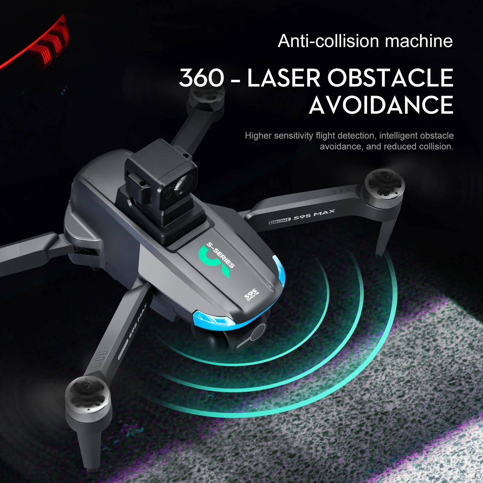 NOWOŚĆ S9S MAX MINI Drone 4K 2 – Top Rc Hobby Mini Xcub recenzja i cena