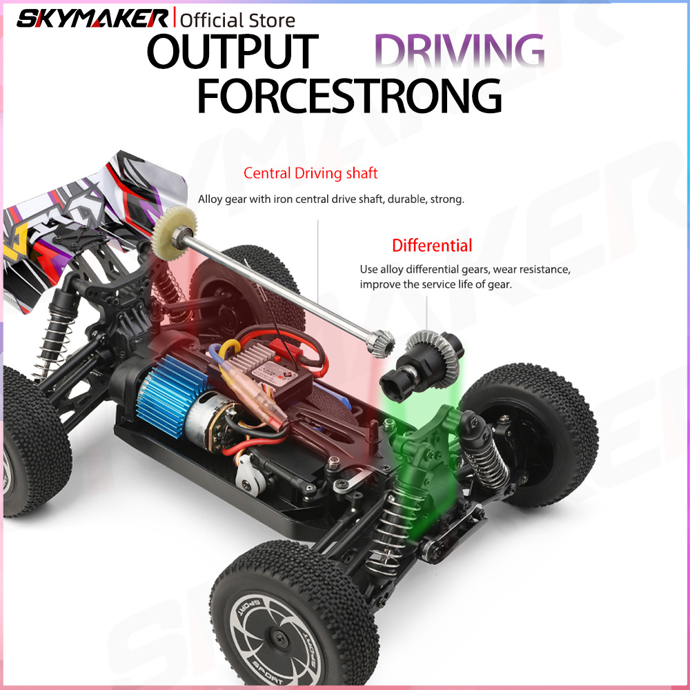 Samochód RC WLtoys 1/14 144016 – Rc Hobby Grade Cars recenzja i cena