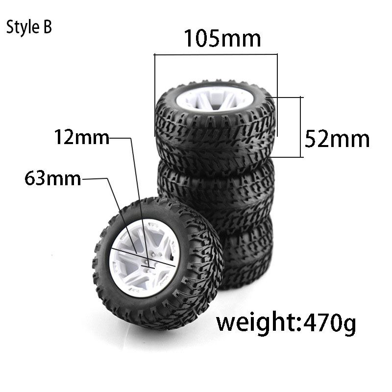 4 SZT. Koła i Opony do Monster – Rc Truck Monster recenzja i cena